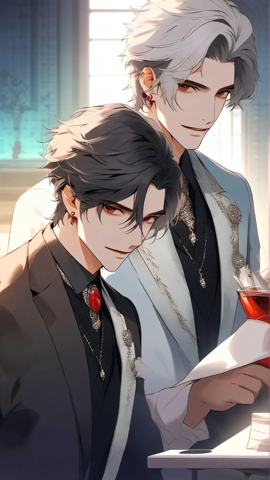 ai character: school dentists background