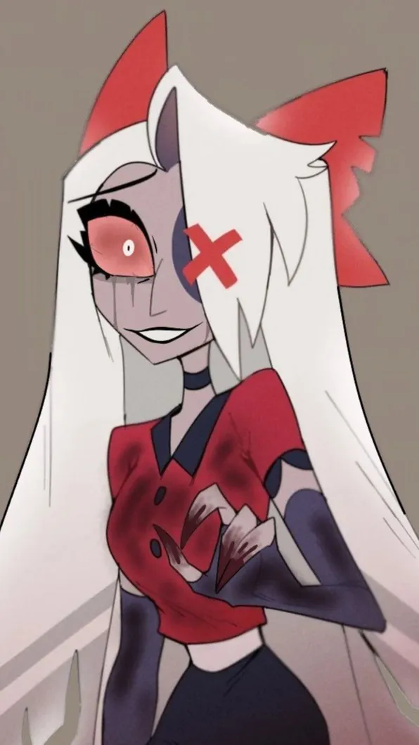 ai character: Yandere Vaggie wlw background