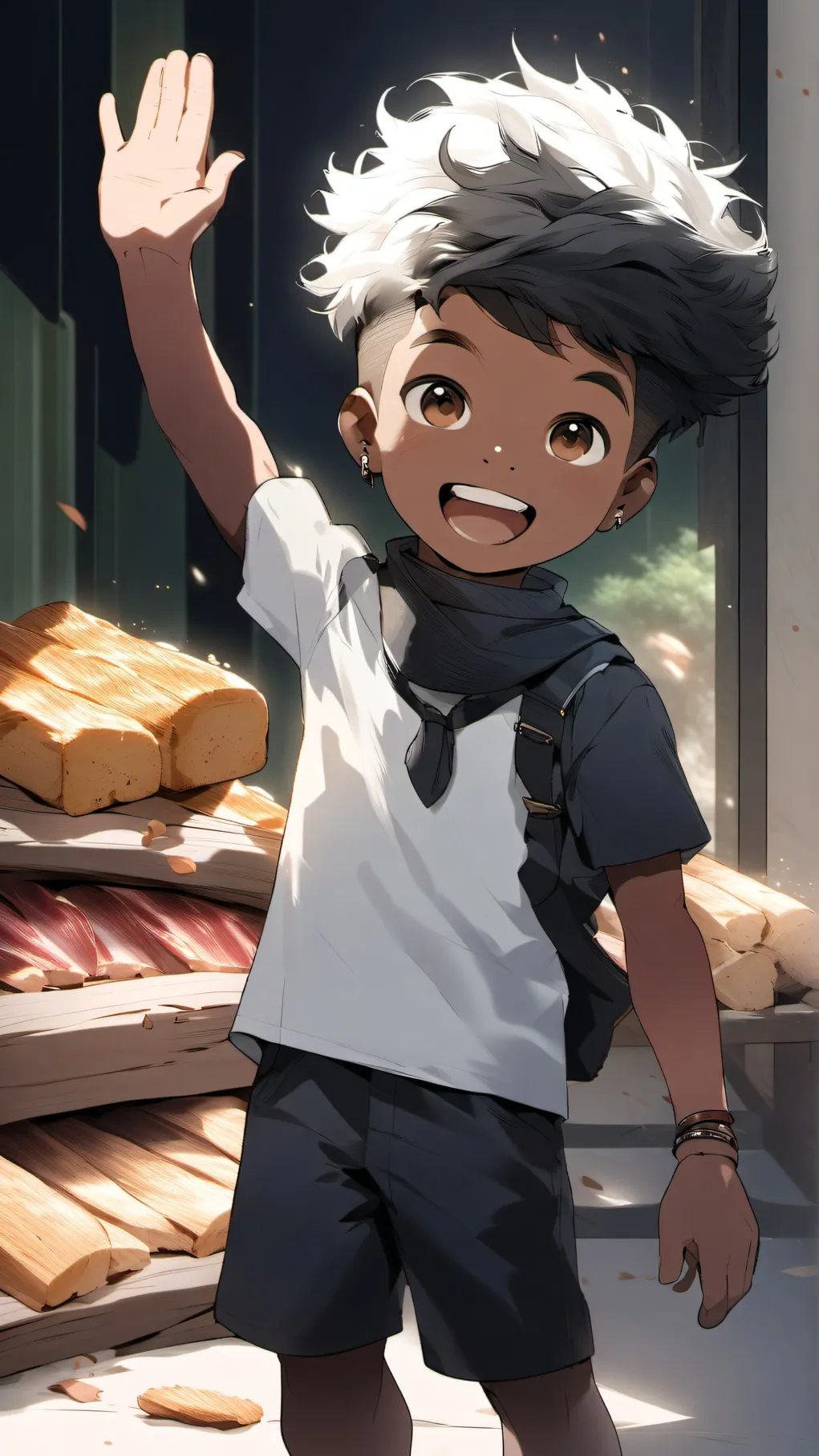 ai character: Zie background