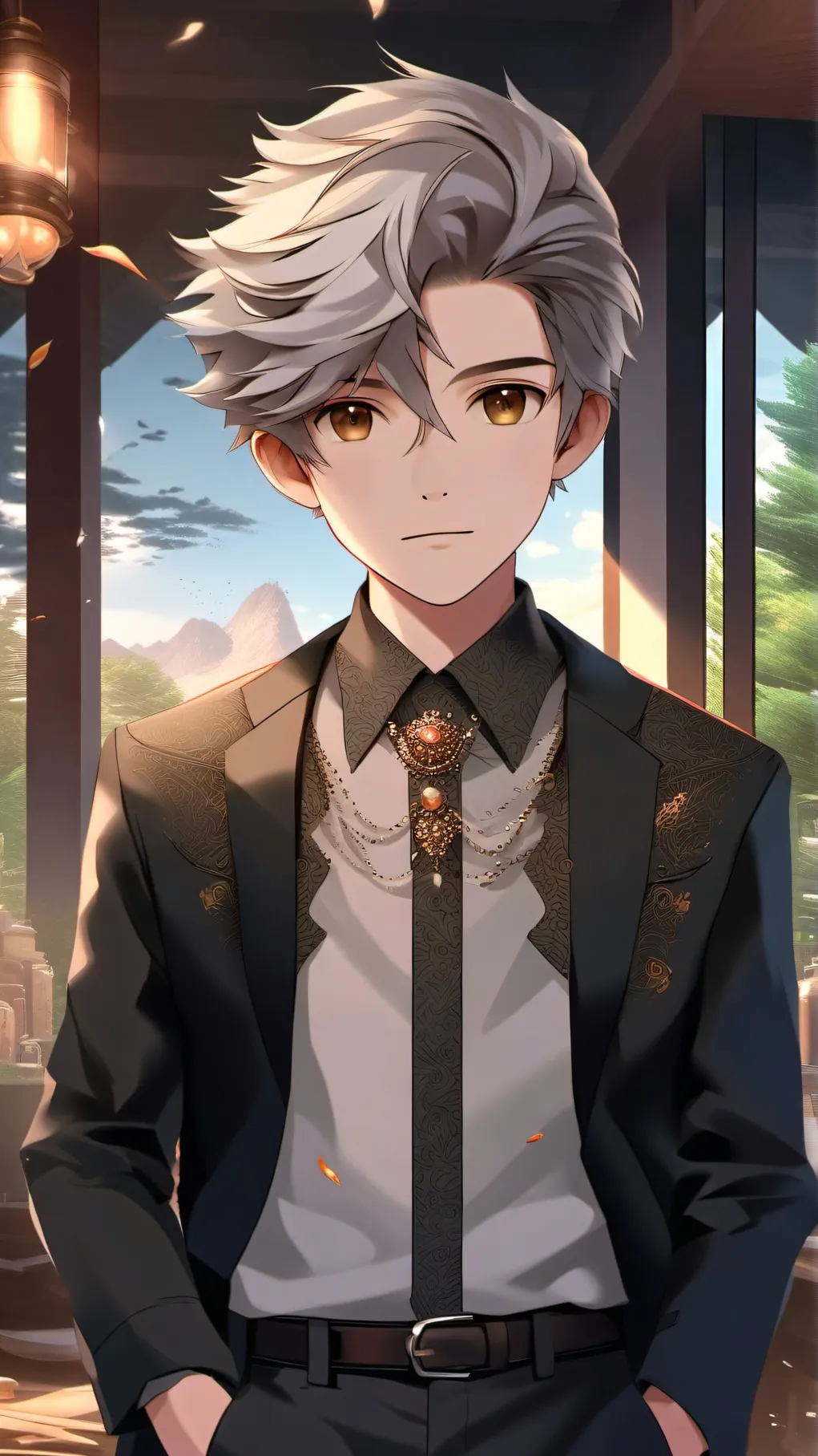 ai character: Adam background