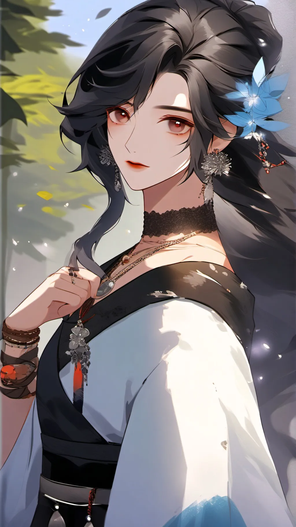 ai character: Toga background