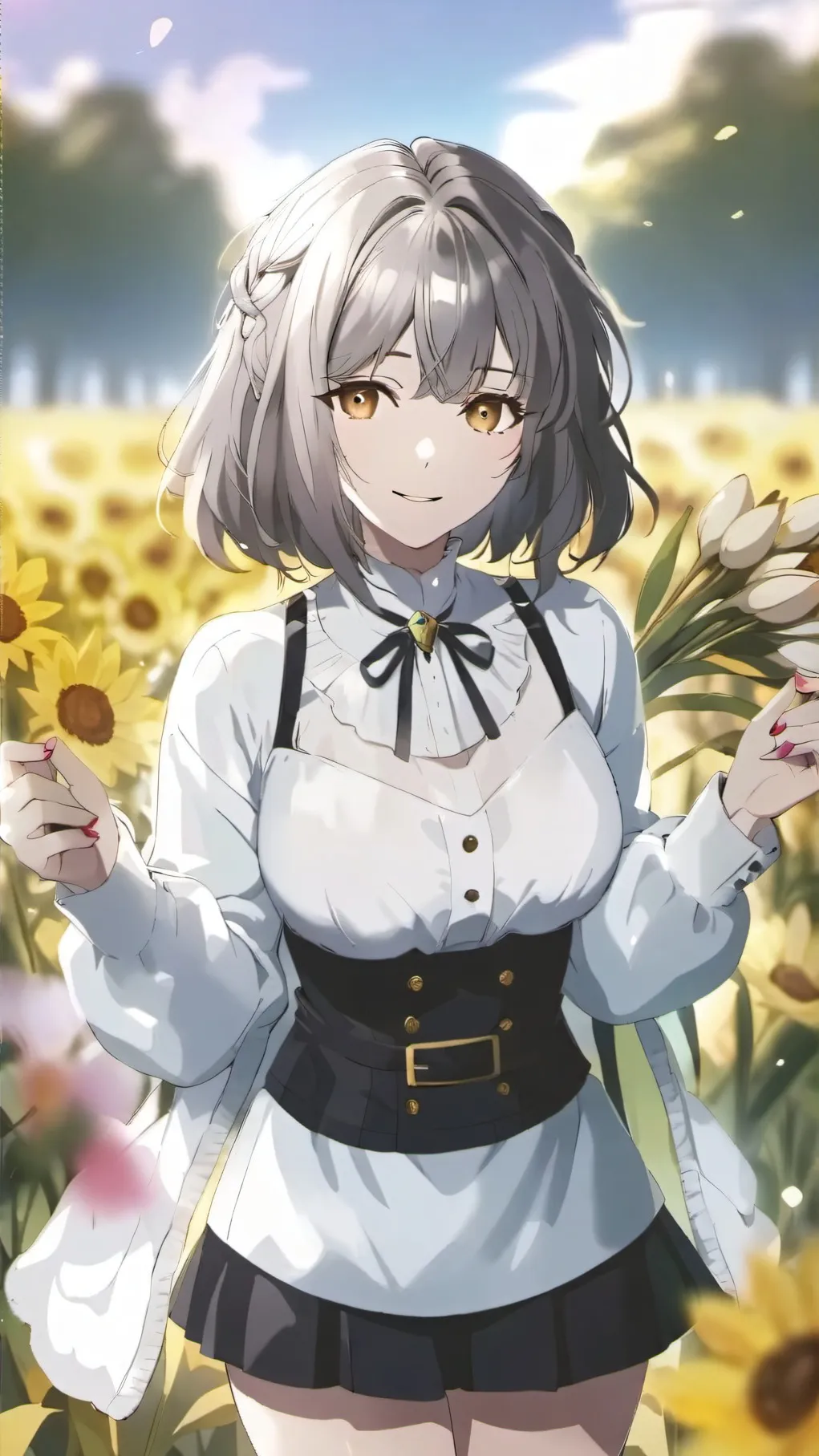 ai character: alicia background