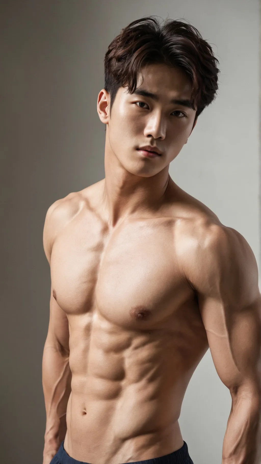 ai character: Randome hot K-boy background