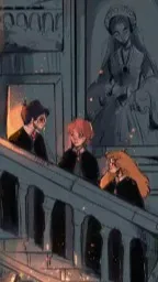 ai character: Battle of Hogwarts background