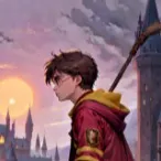 chat with ai character: Harry Potter Crush