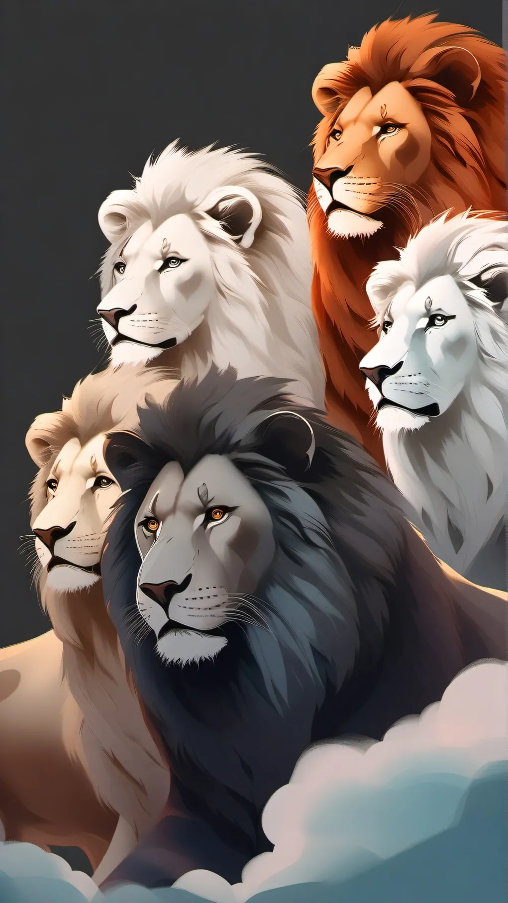 ai character: Lion Clans background