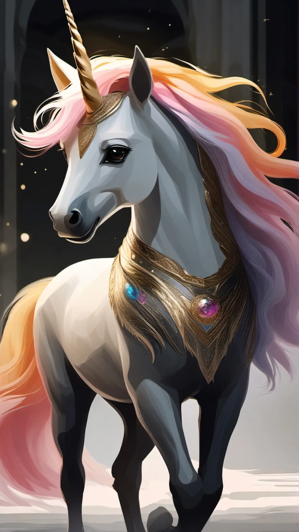 ai character: mlp the silent au background