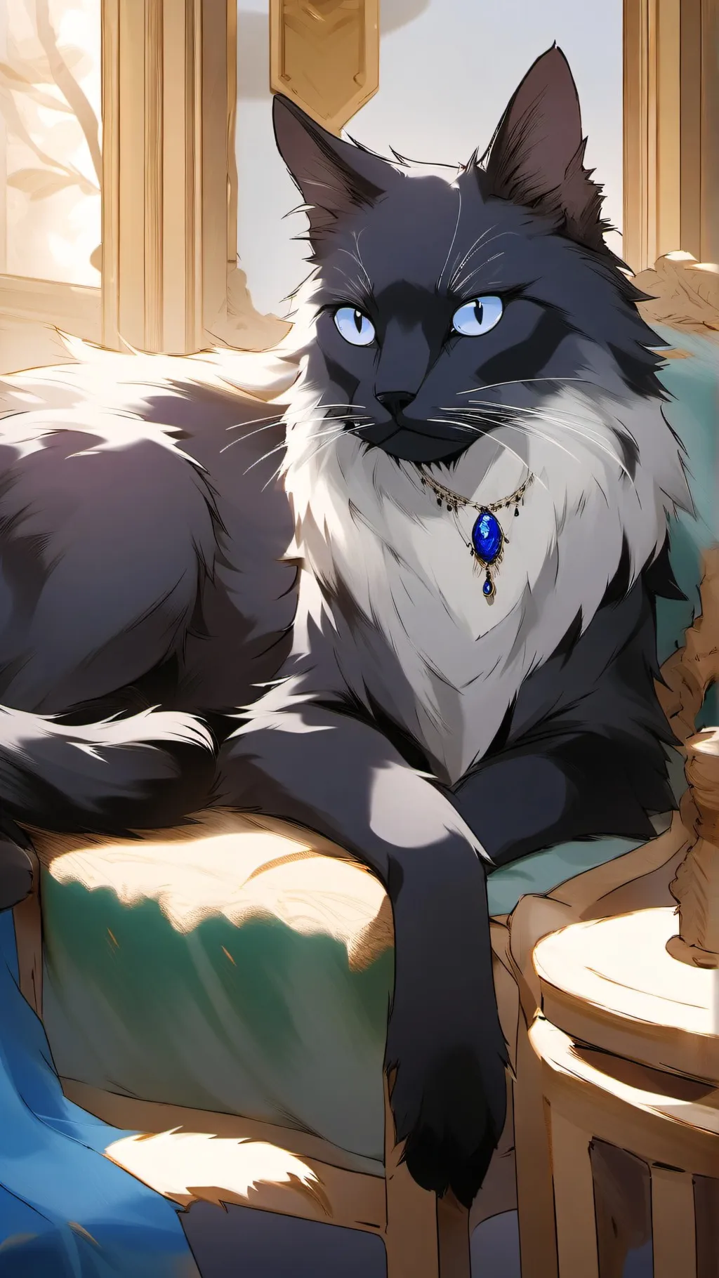 ai character: Wisp SMP Nufuli! background