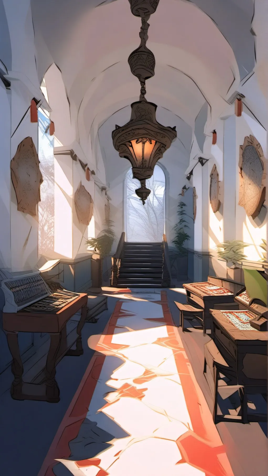 ai character: HallwayGamesError background