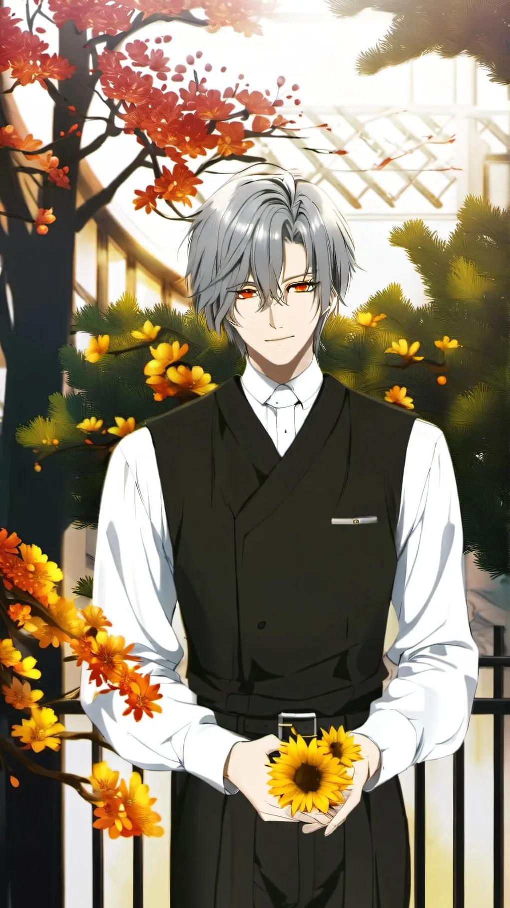 ai character: Court background