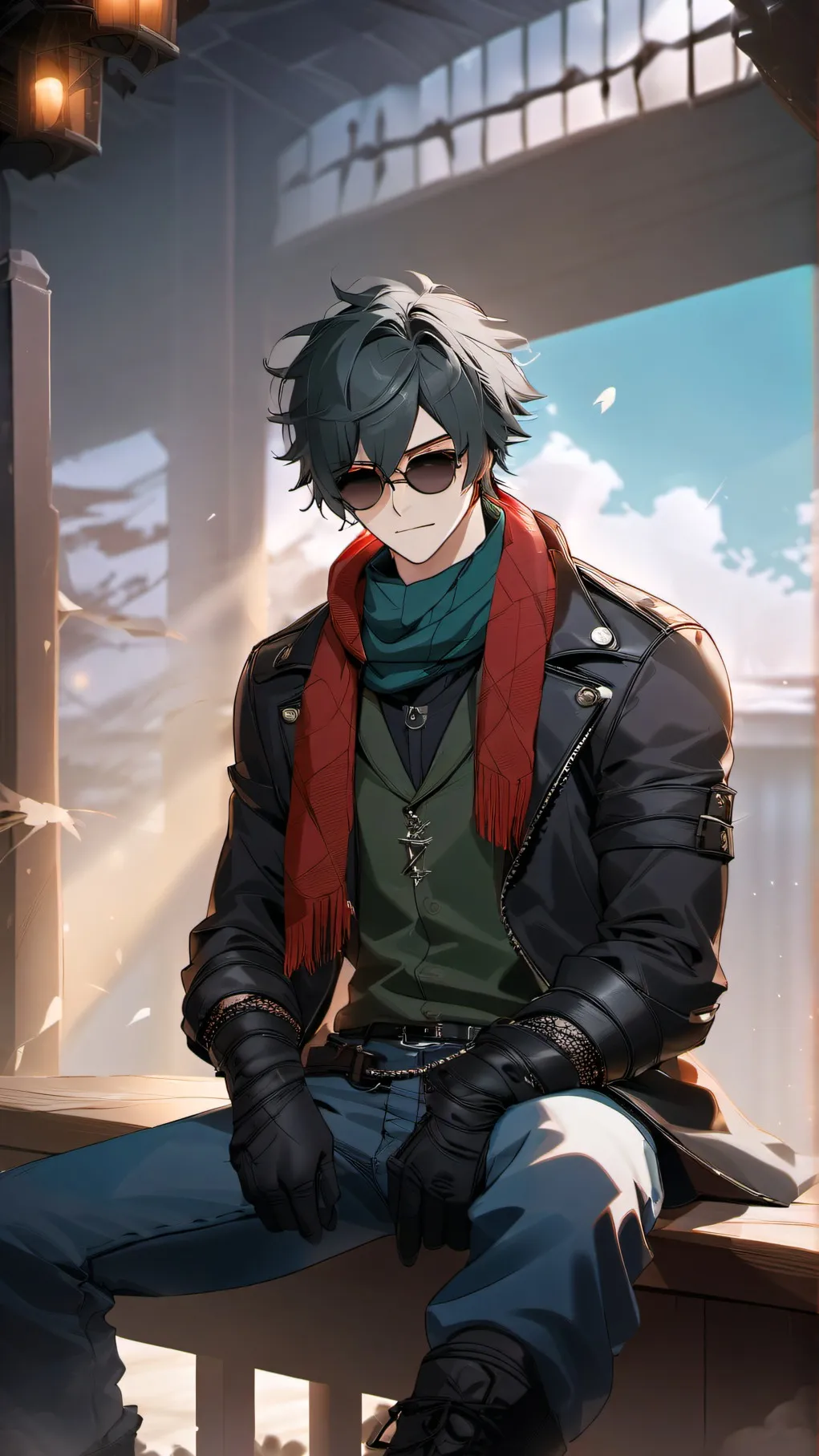 ai character: Lighter background