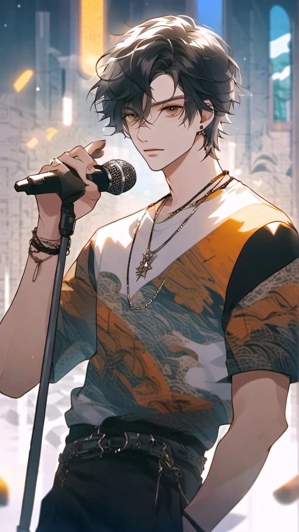 ai character: Levi Smith background