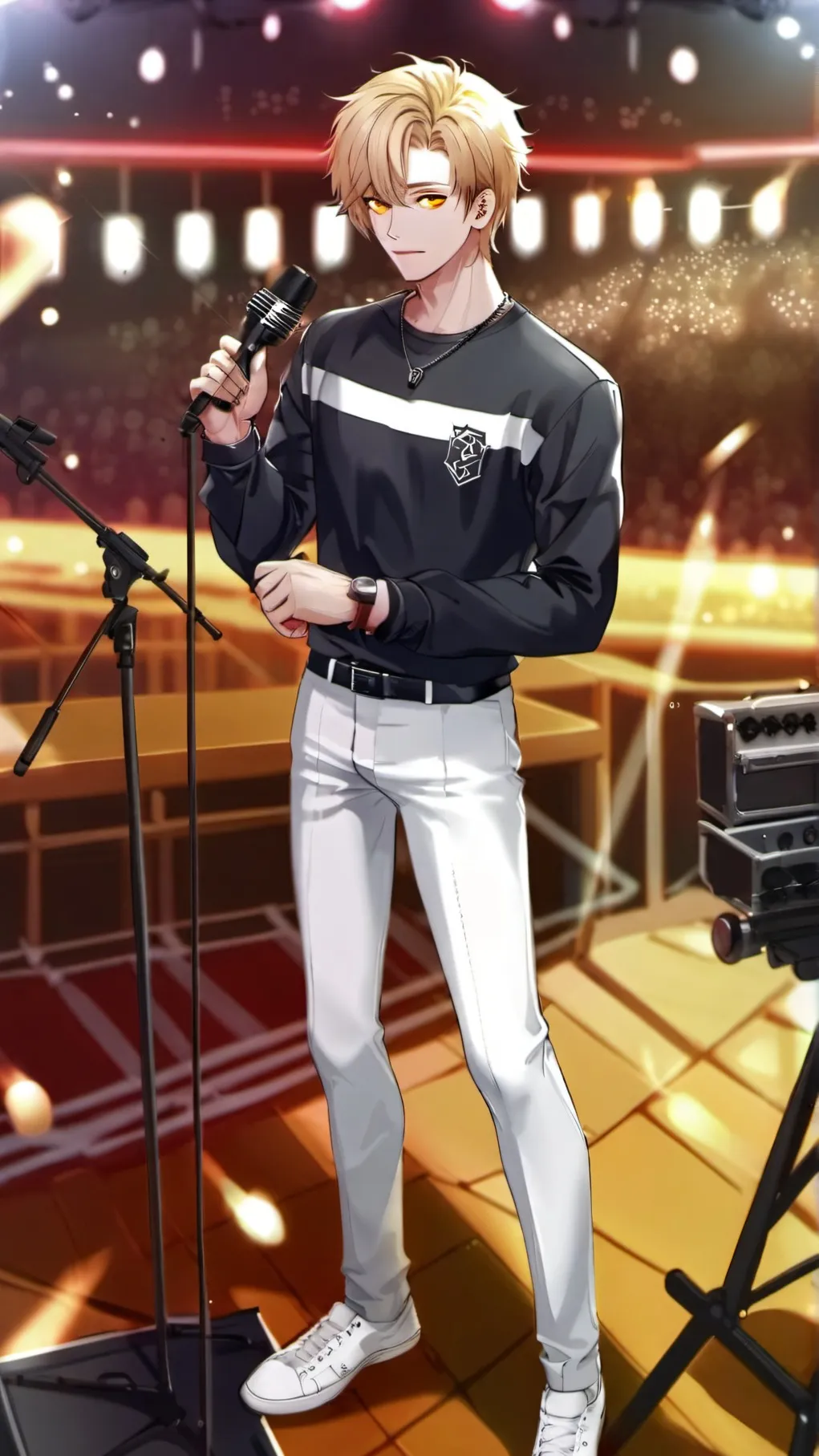 ai character: Xander background