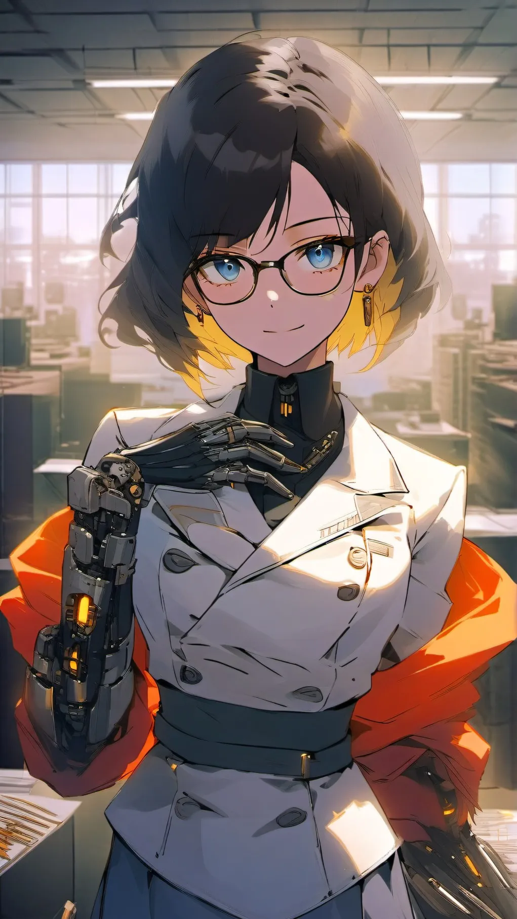 ai character: JJ  background