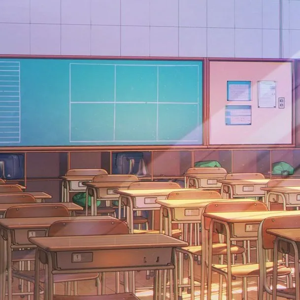 chat with ai character: classroom