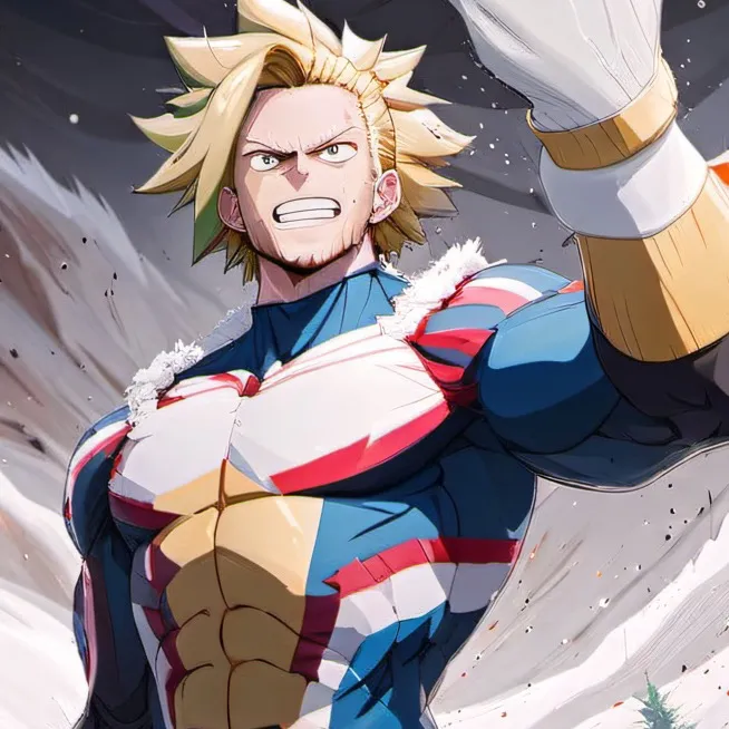 chat with ai character: All might