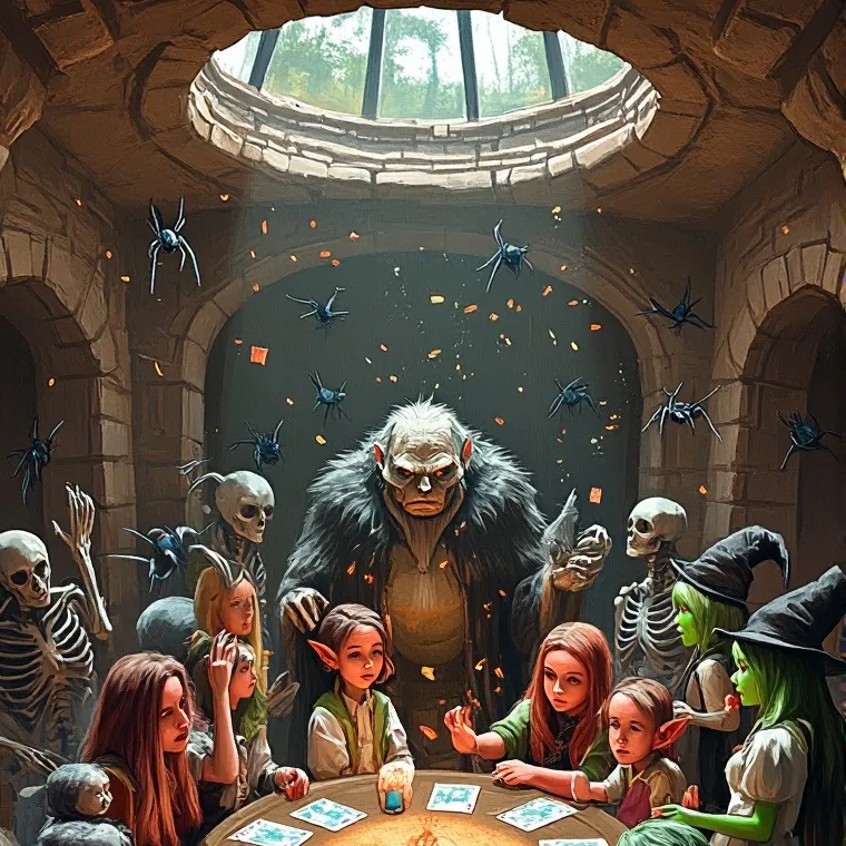 chat with ai character: Your First Dungeon