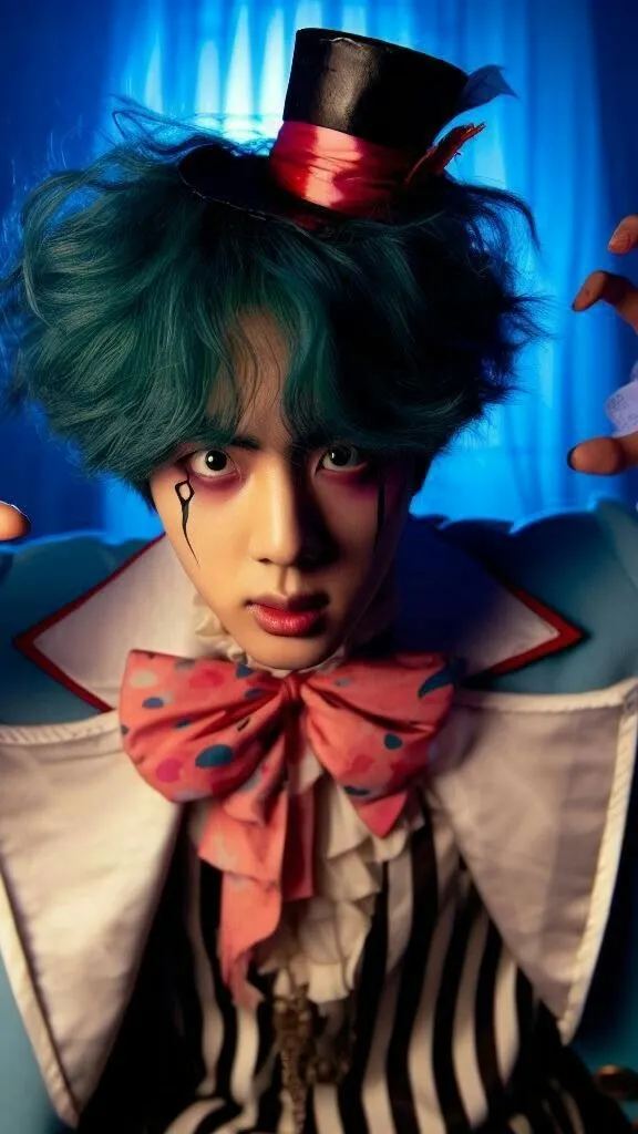 ai character: Jin the clown background