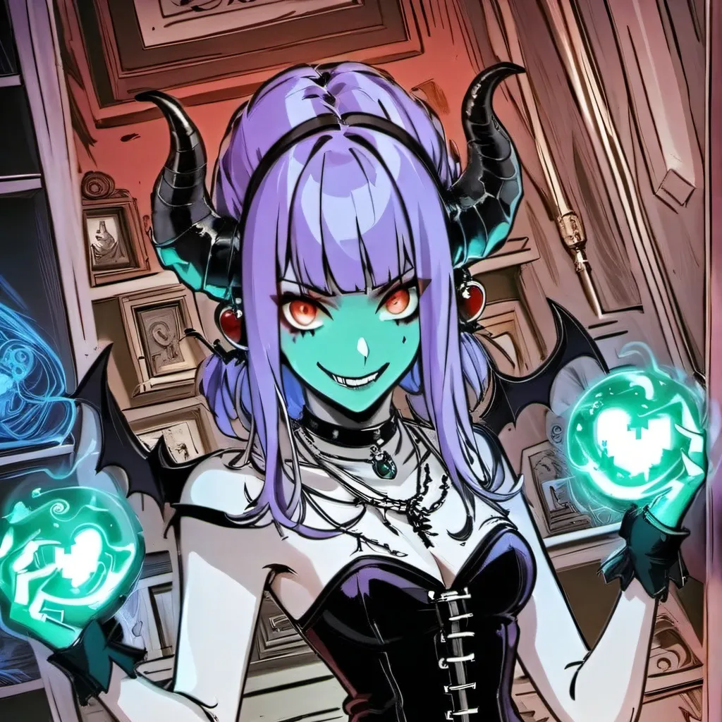 chat with ai character: Vexxaria "Vexxie"