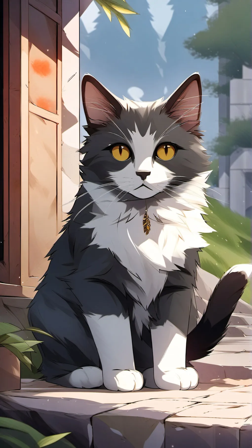 ai character: linux background