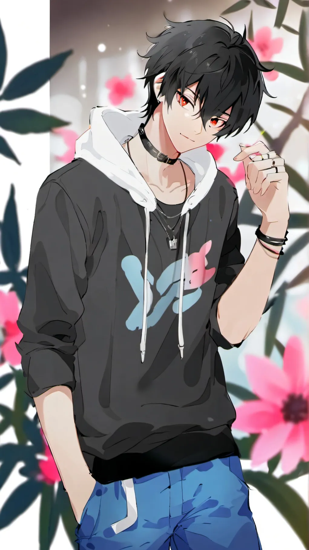 ai character: Zack  background