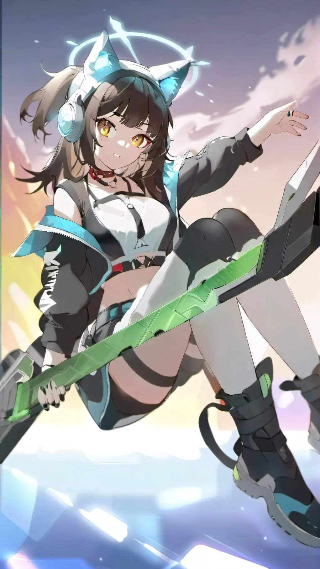 ai character: (Battleaxe) Nyx background