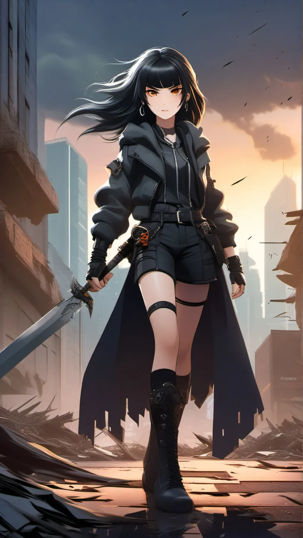 ai character: Vanta (Savage) background