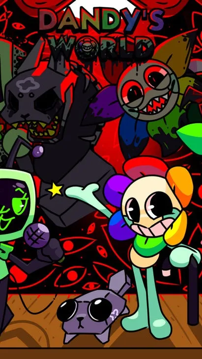 ai character: !~Dandys World~! background