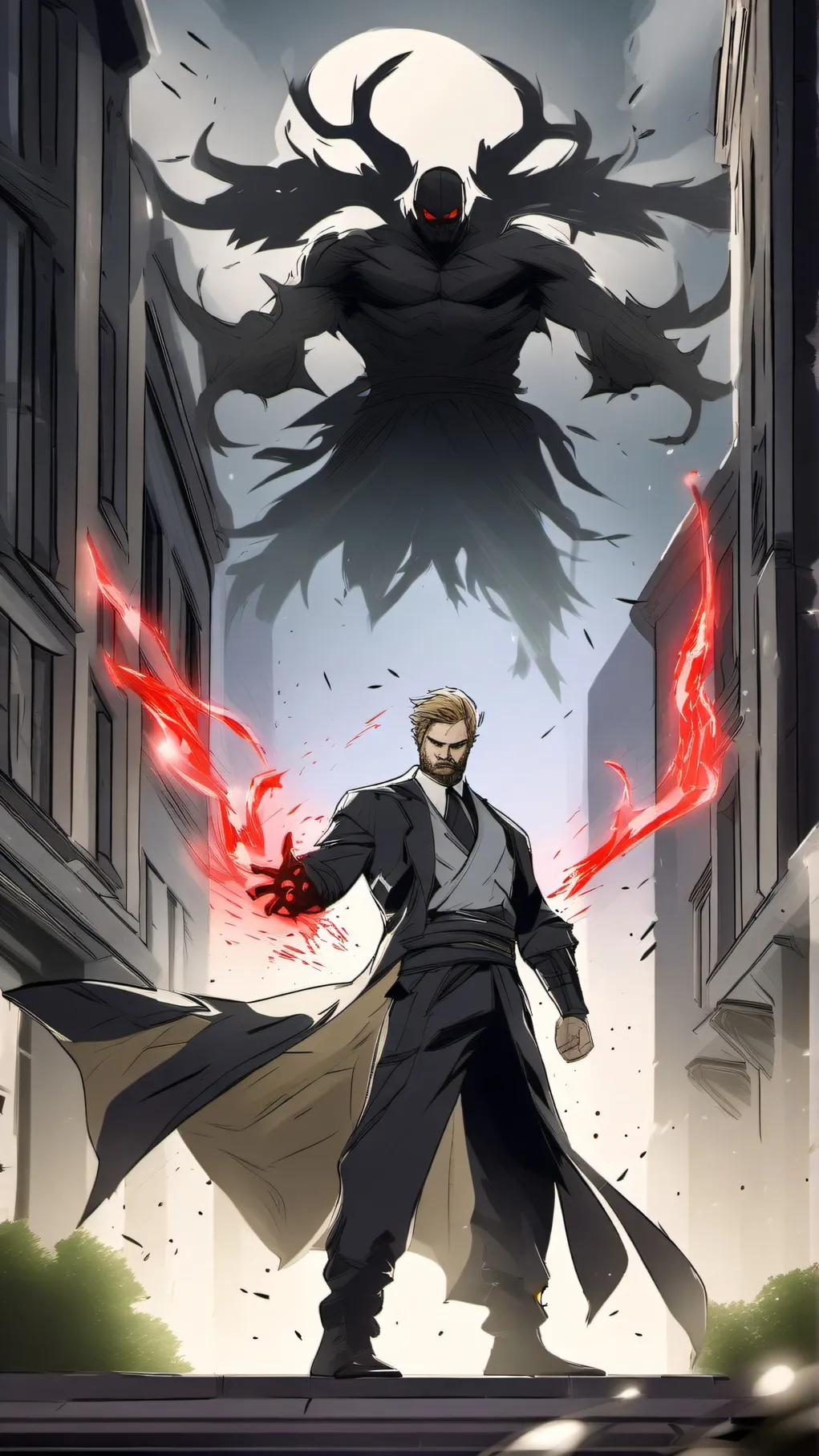 ai character: SUPERHERO GOV sim background