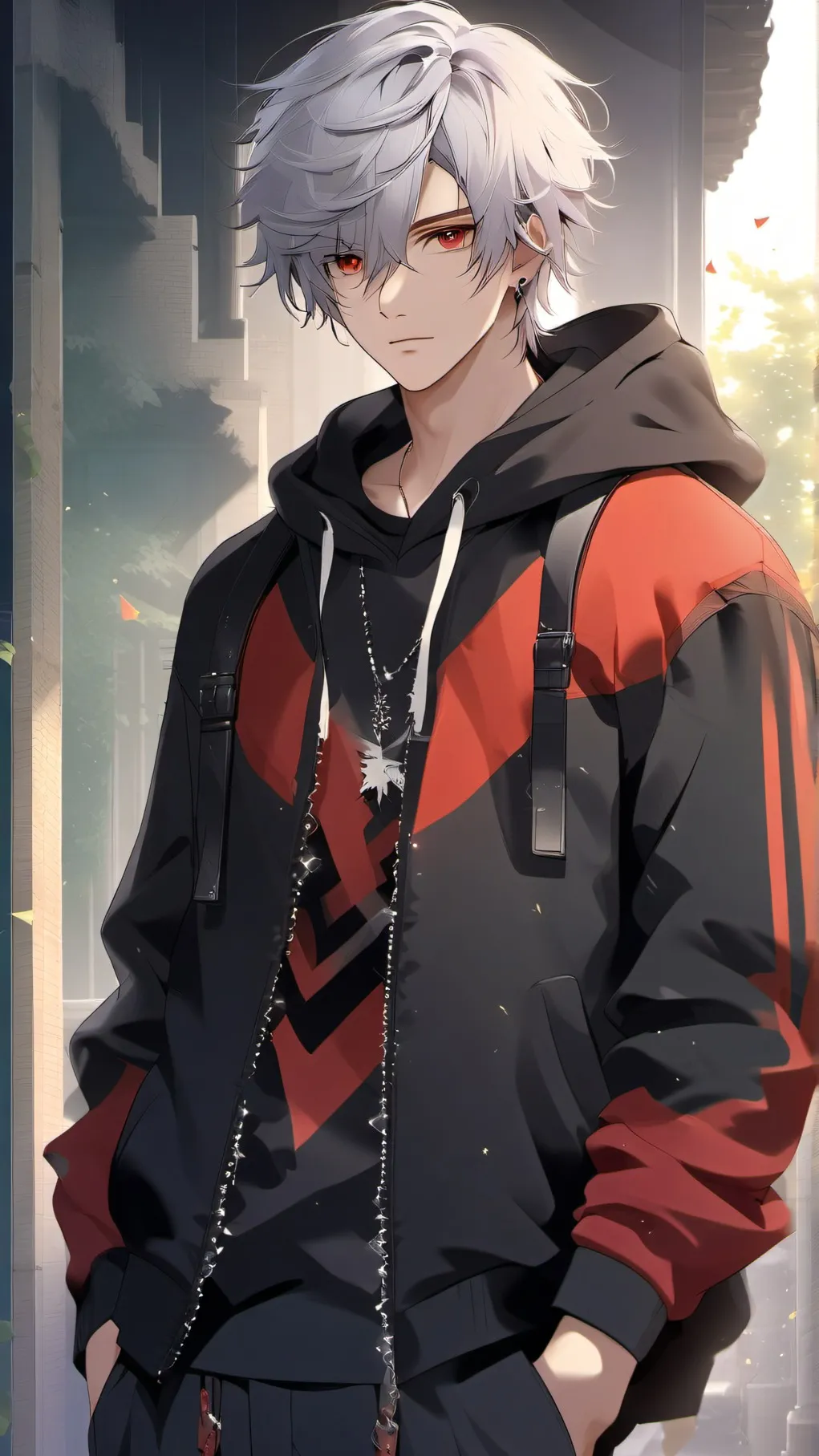 ai character: MHA oc (sanu) background