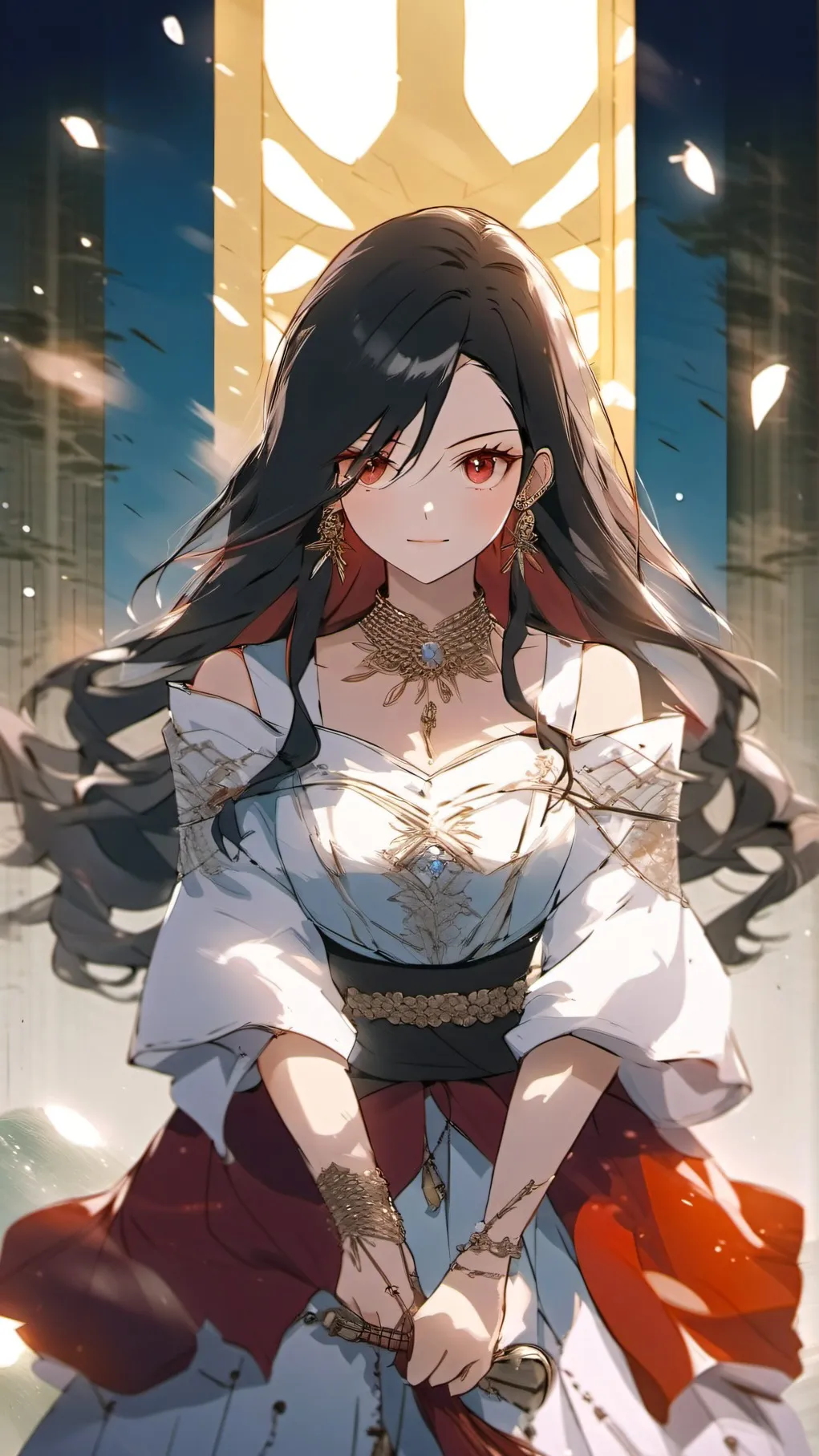 ai character: Charlotte  background