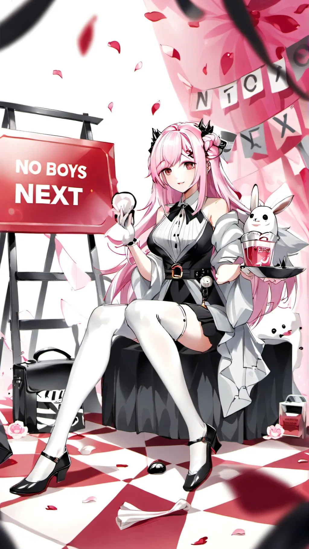 ai character: mha sleepover background