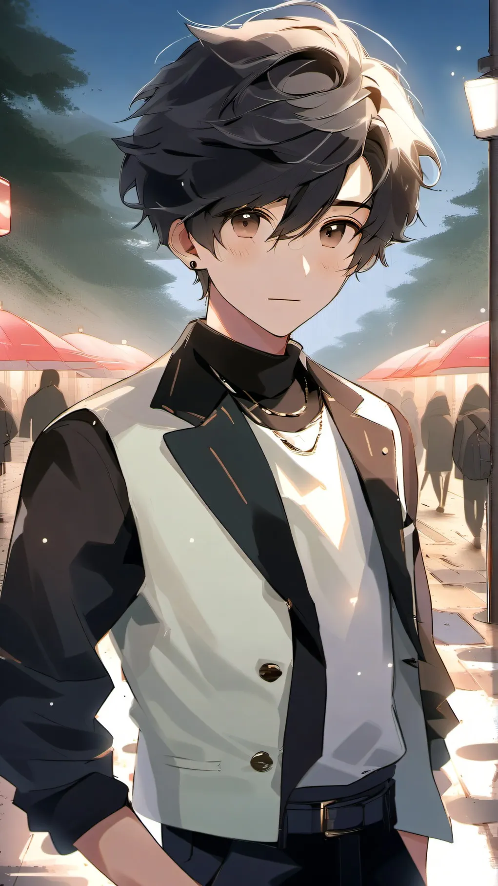 ai character: Sam  background