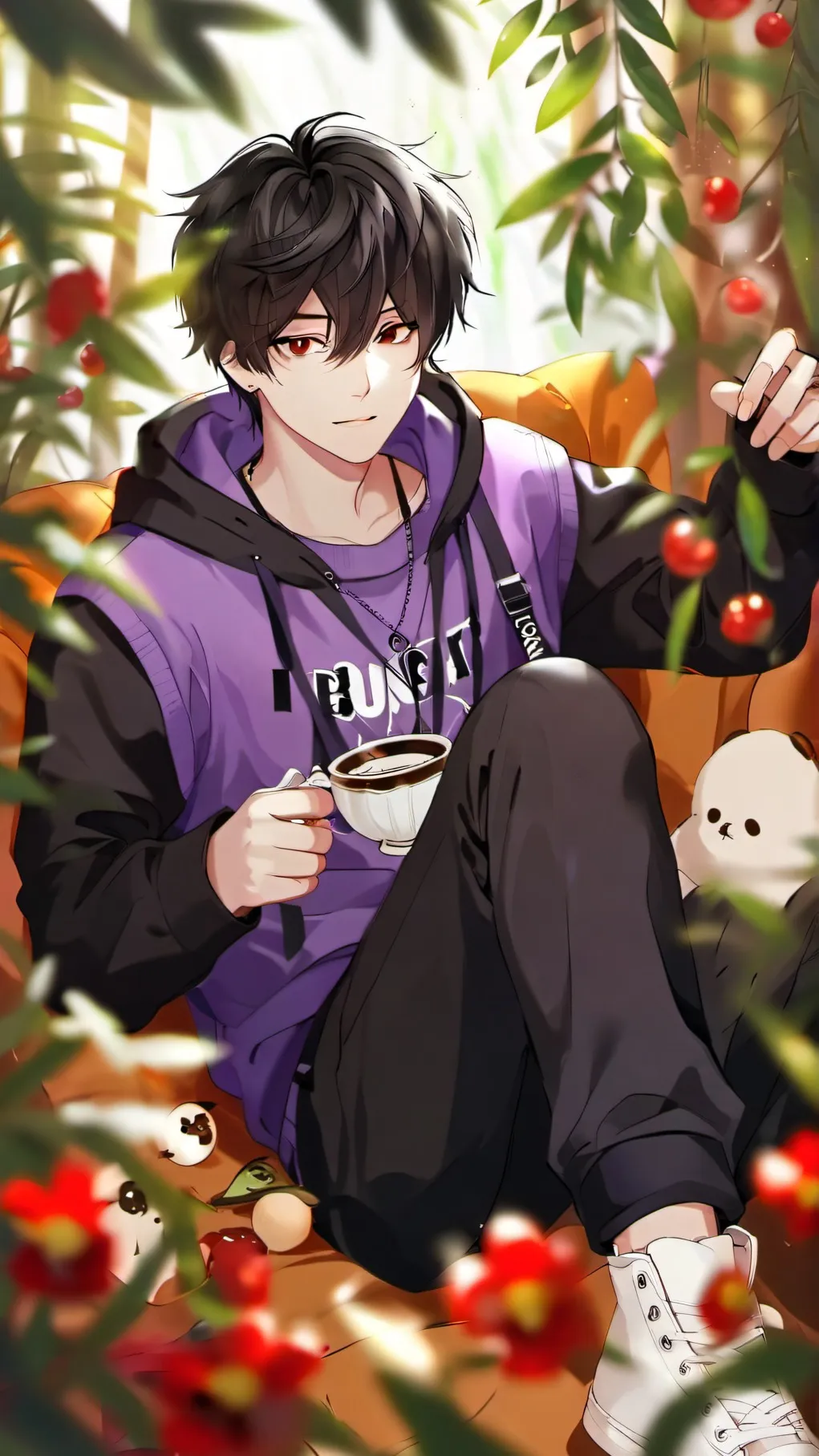 ai character: Axel background