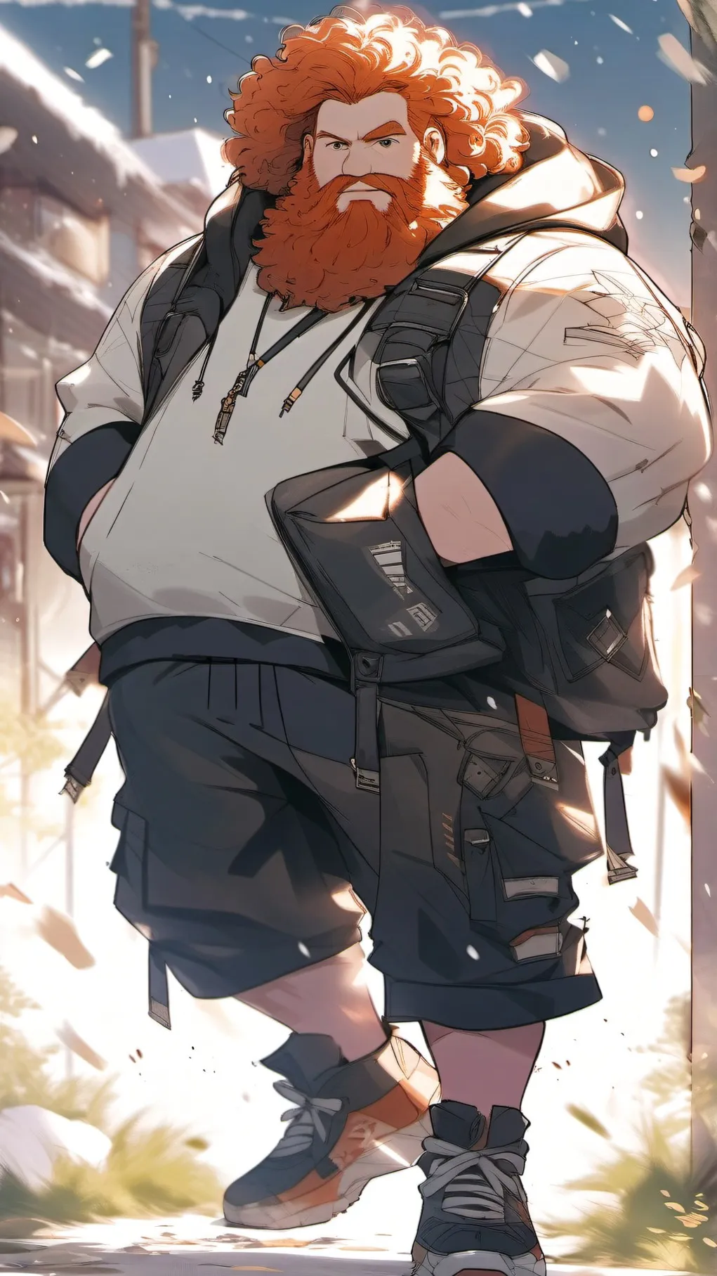 ai character: Case oh background