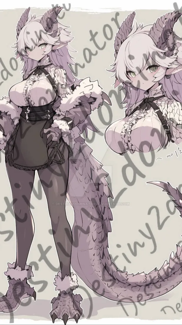 ai character: Lyria background