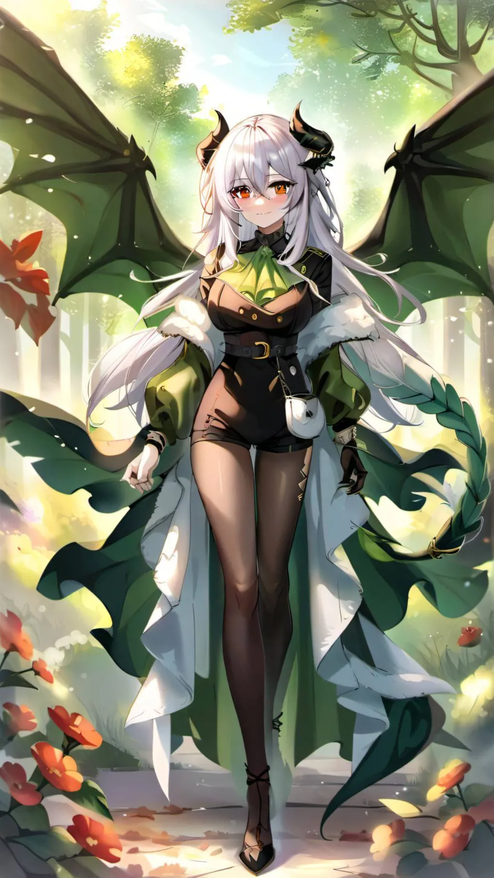 ai character: Mha dragon hates u background