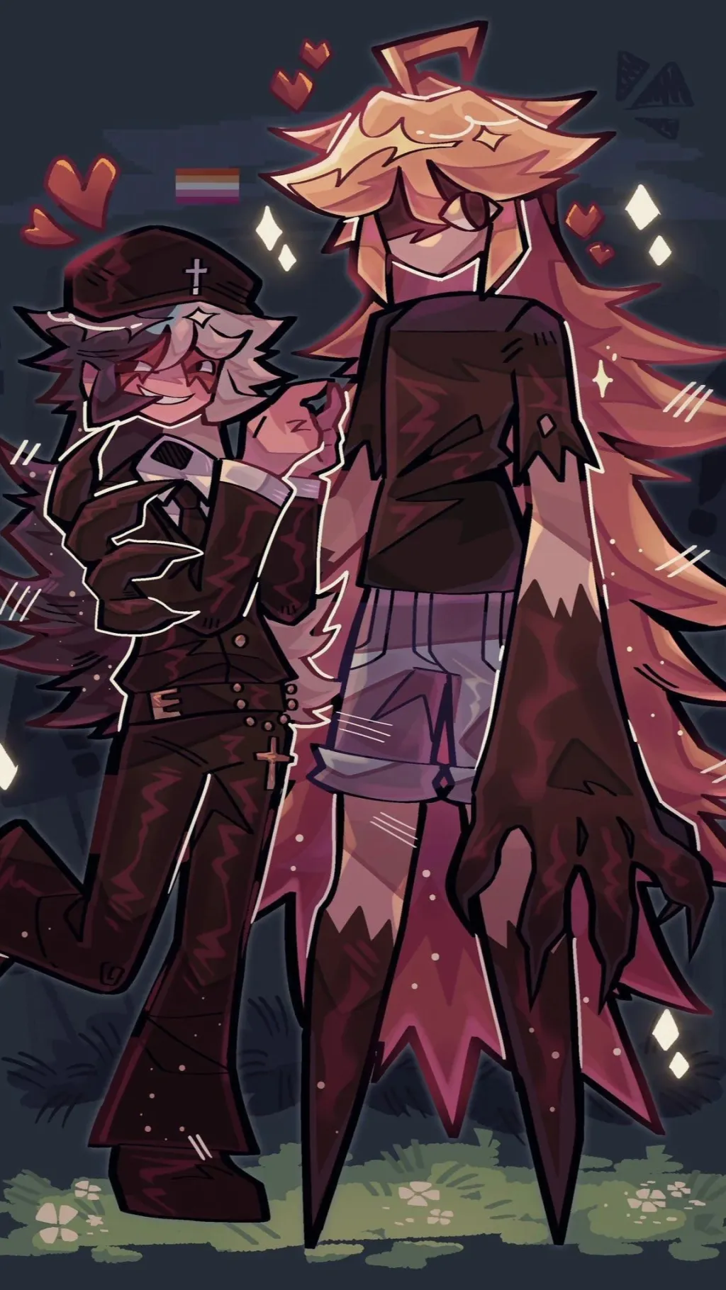 ai character: Fen ane xister background