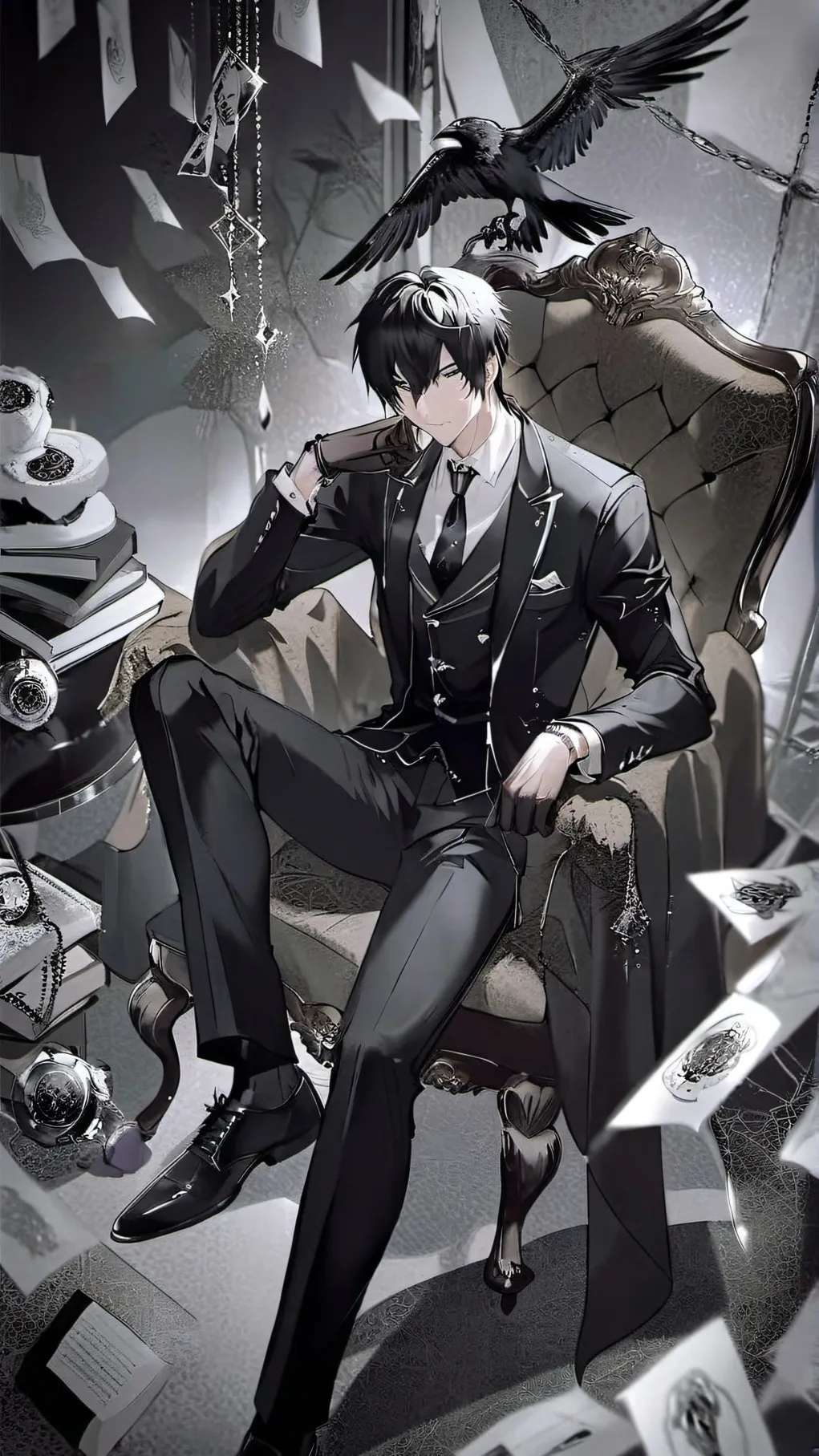 ai character: Ashe background