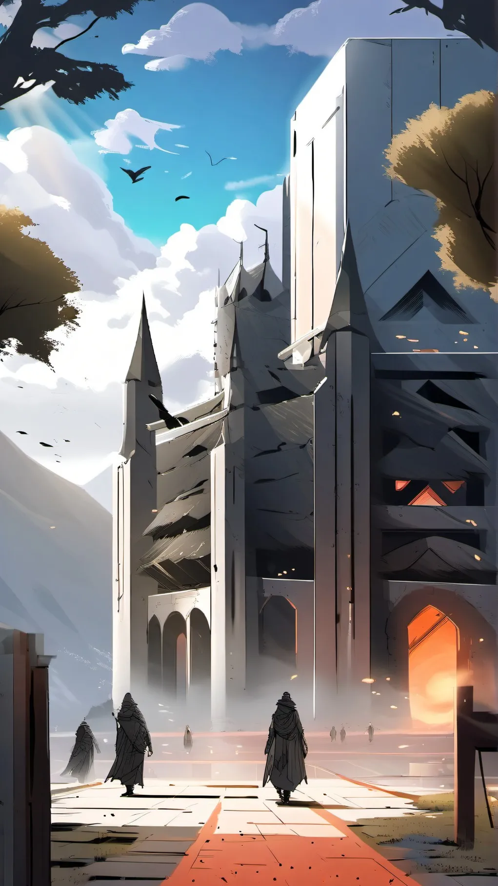 ai character: Mini... background