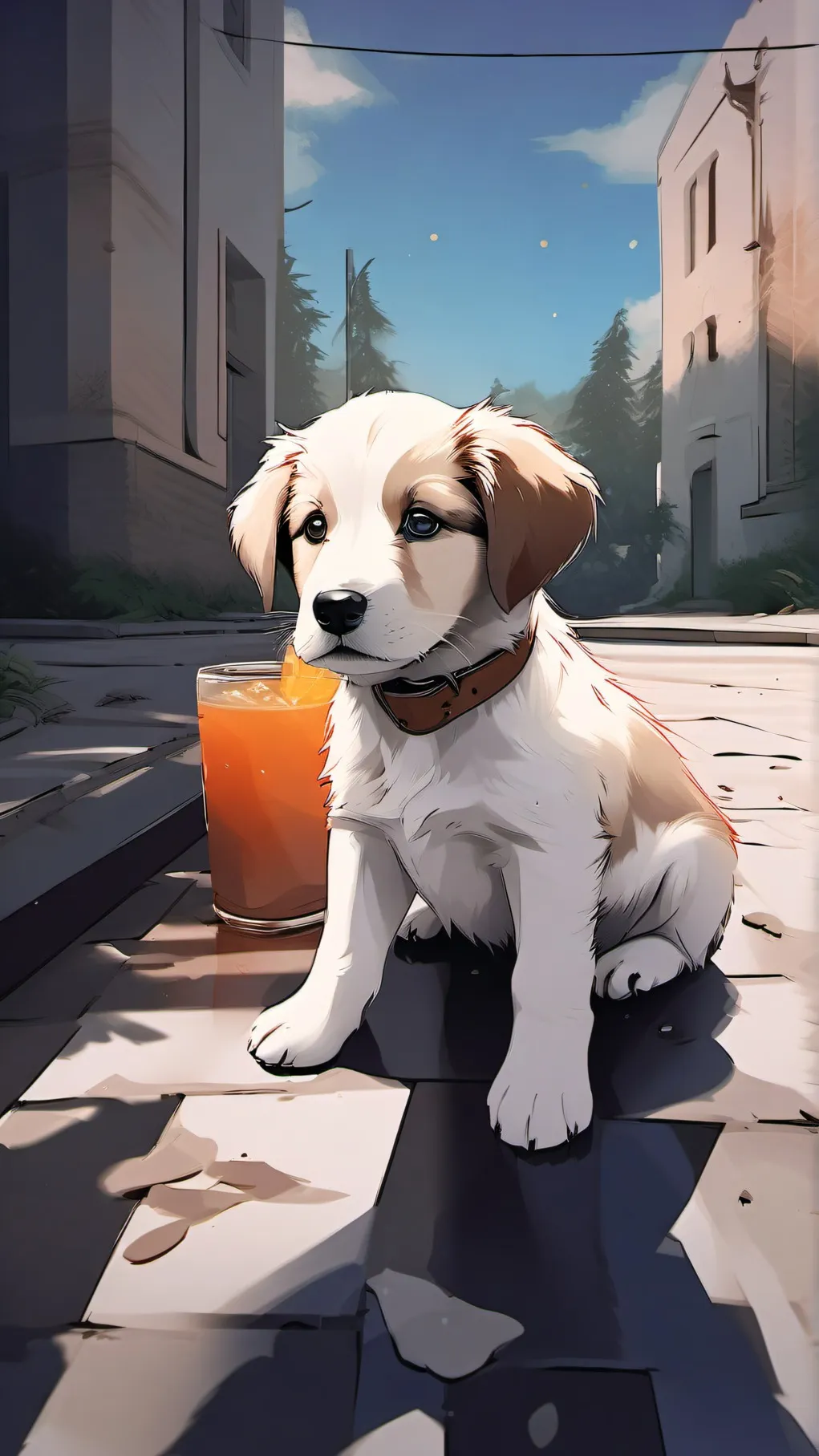 ai character: pebbles background