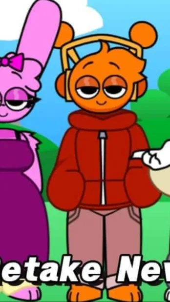 ai character: retake new human background