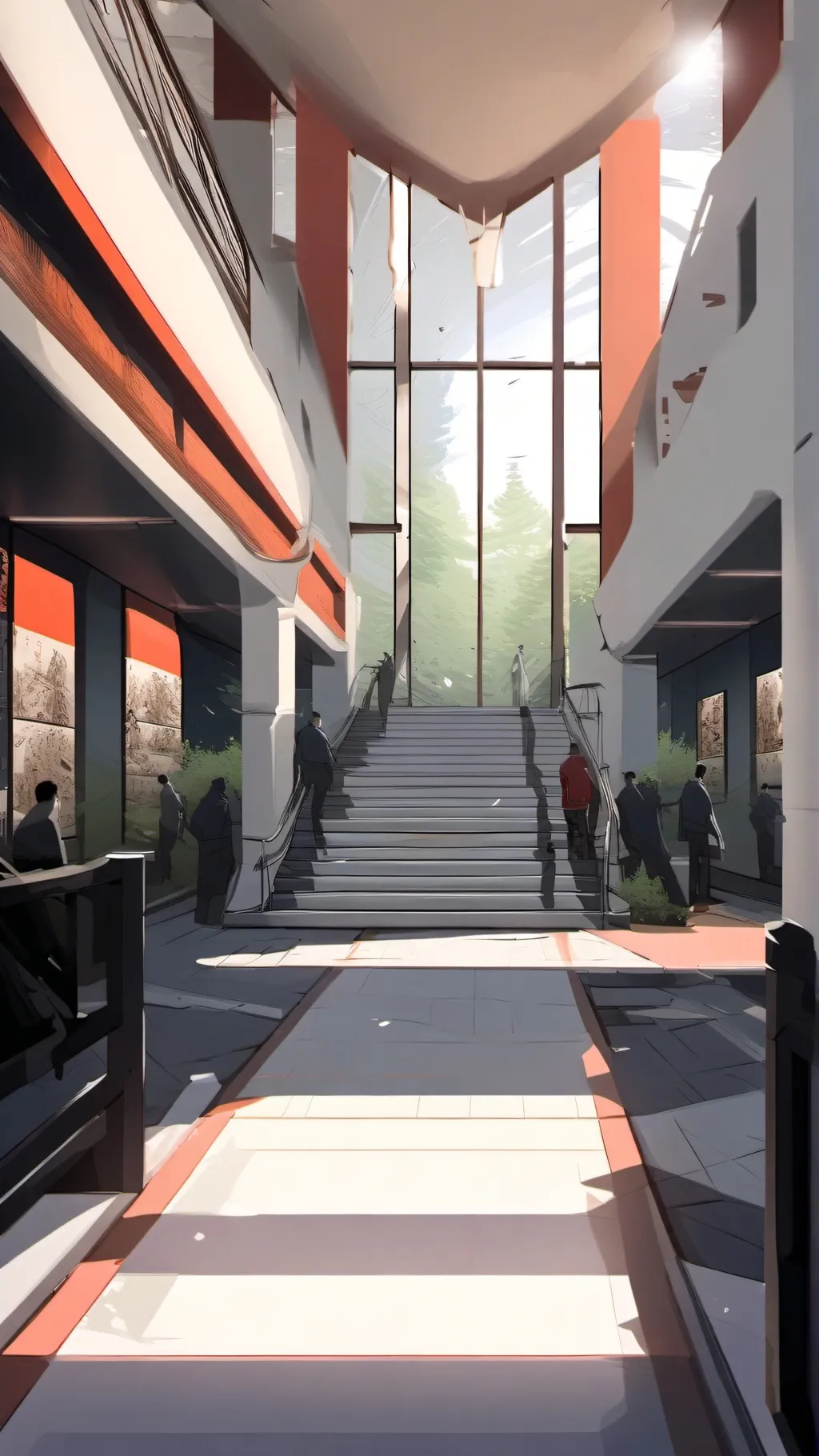 ai character: Normal High School background