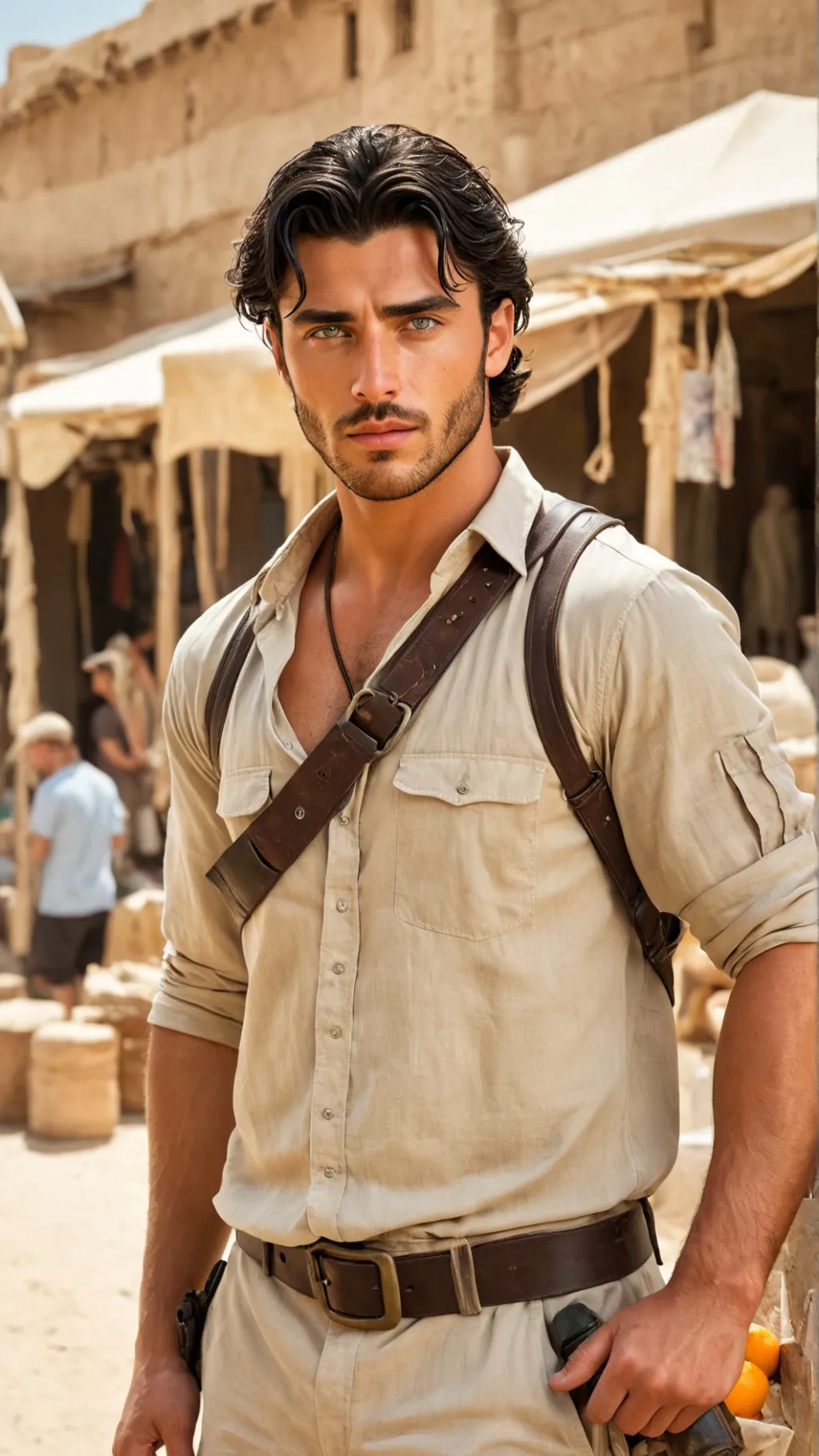 ai character: Khaled Nemeris background