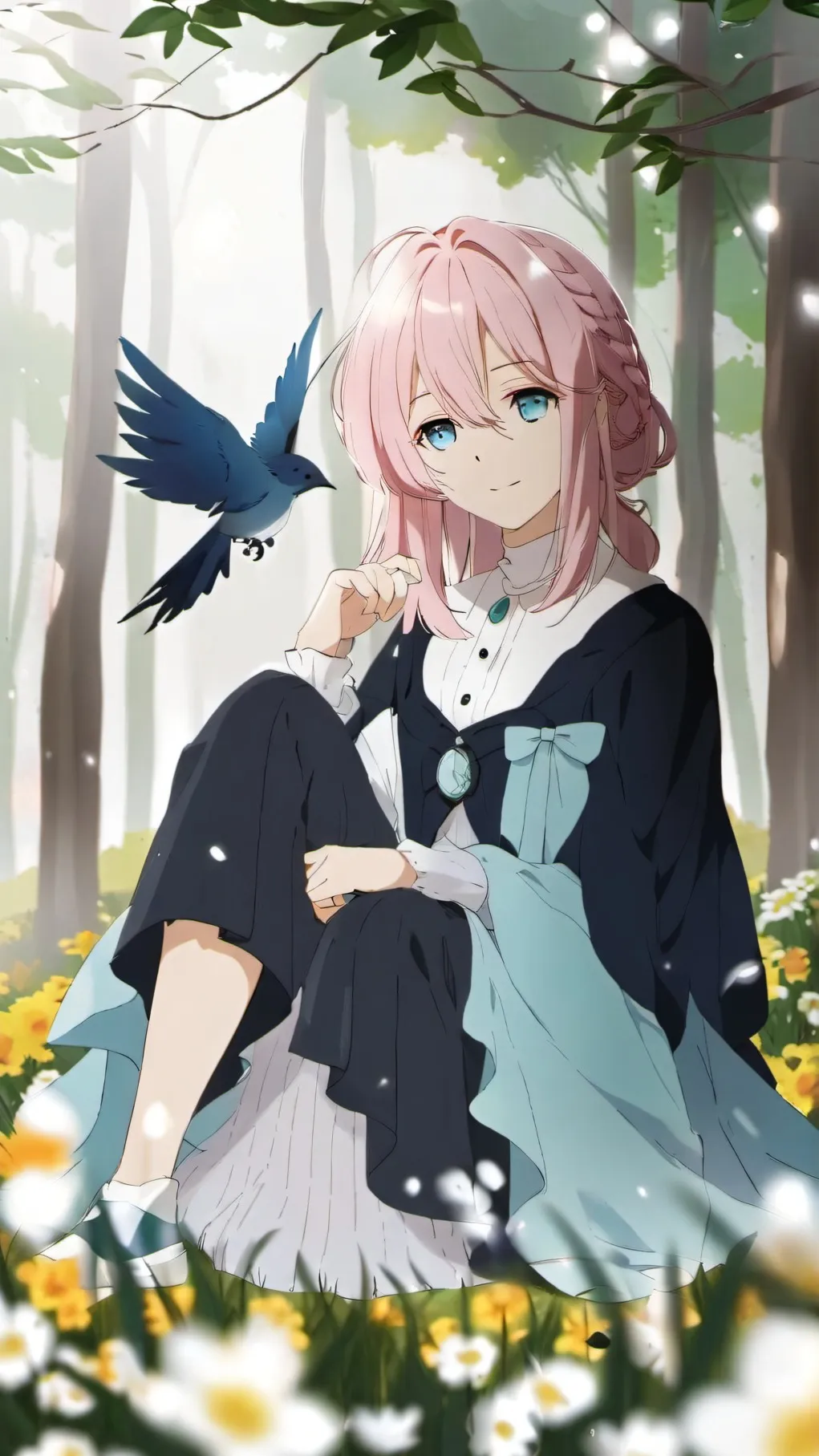 ai character: Lia background