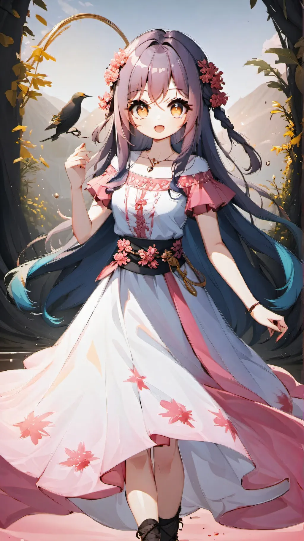 ai character: maye background