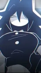 ai character: miss circle background