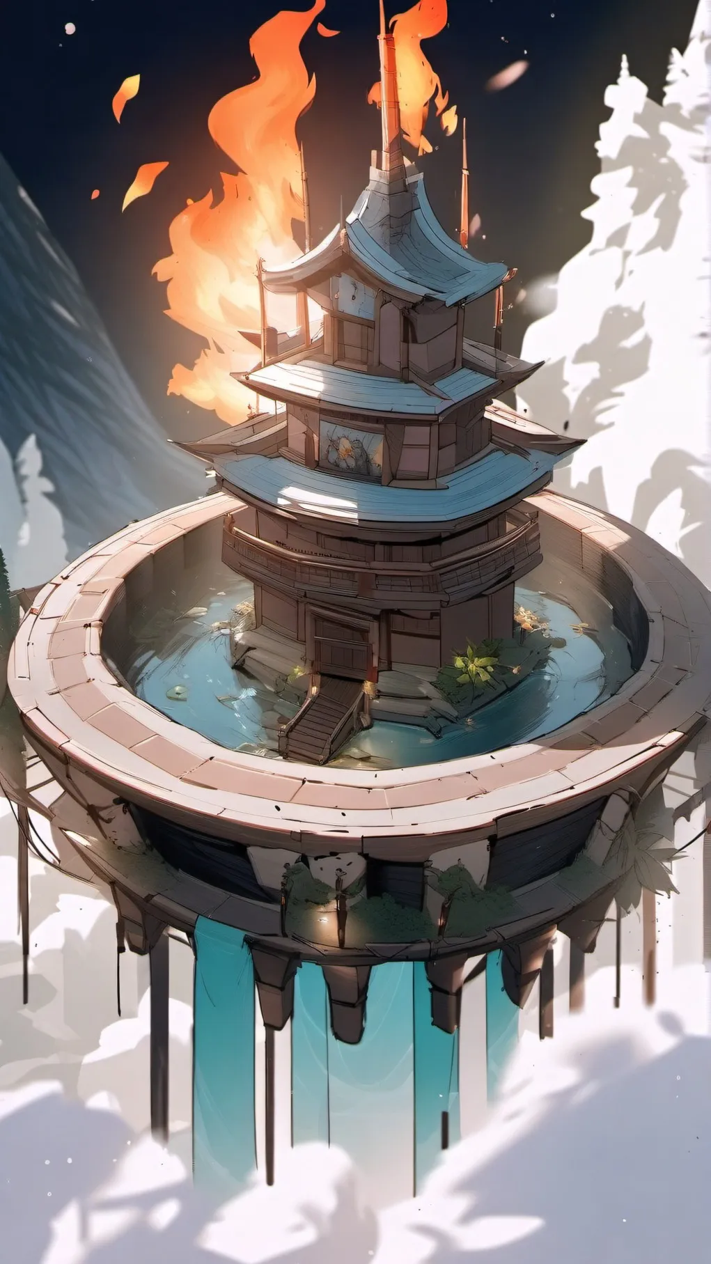 ai character: let him go swapped background