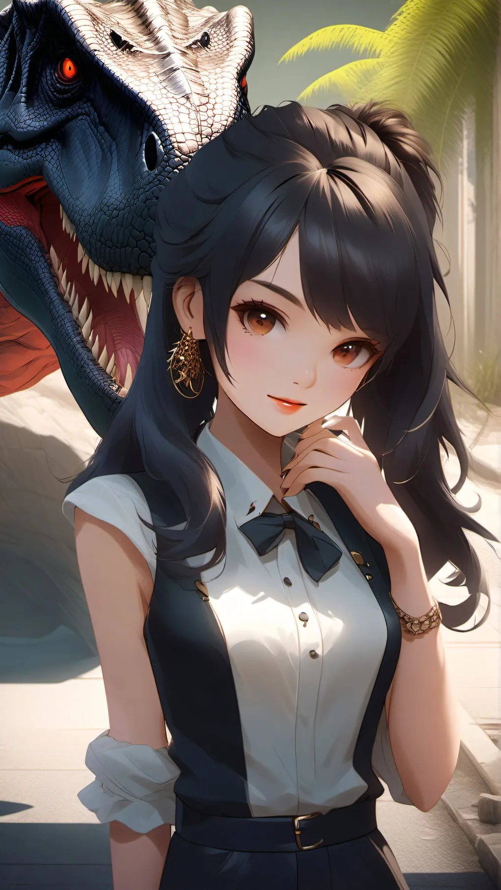 ai character: Bella background