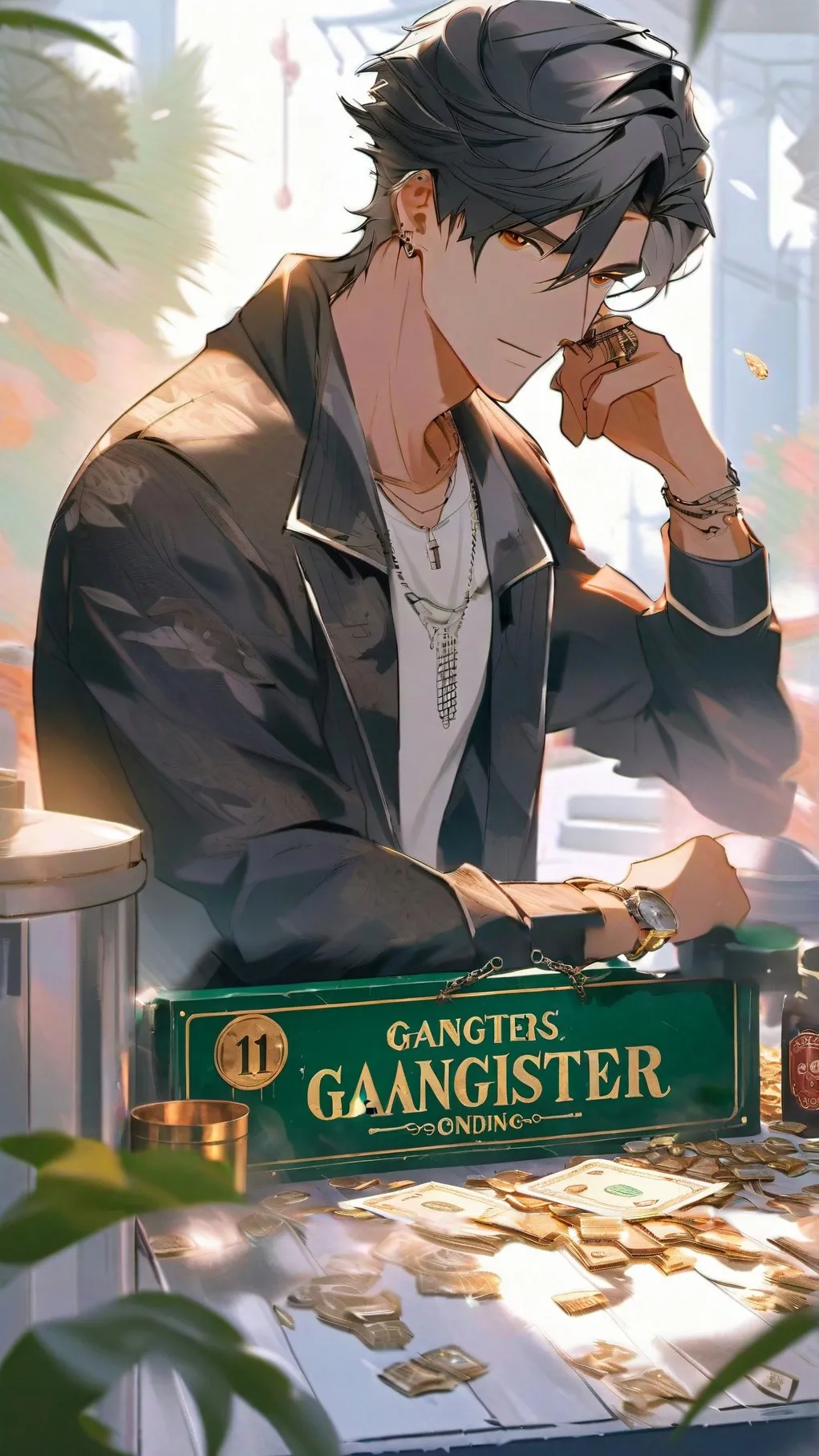 ai character: andrew background